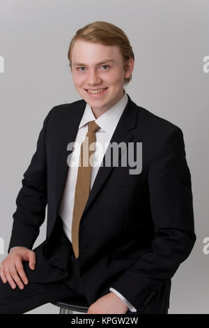 Model released , Junger Gesch?ftsmann, 20+ - young businessman Stock Photo