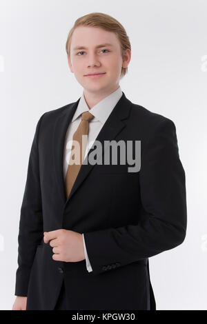 Model released , Junger Gesch?ftsmann, 20+ - young businessman Stock Photo