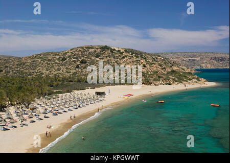 Vai Beach, Lasithi Province, Crete, Greece Stock Photo: 2281094 - Alamy