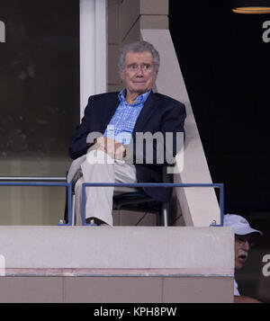 FLUSHING NY- SEPTEMBER 04: Regis Philbin, Day eleven of the 2014 US Open at the USTA Billie Jean King National Tennis Center on September 4, 2014 in the Flushing neighborhood of the Queens borough of New York City   People:  Regis Philbin Stock Photo