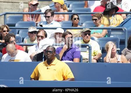 FLUSHING NY- AUGUST:  Goran Ivanisevic, at the 2014 US Open at the USTA Billie Jean King National Tennis Center on August, 2014 in the Flushing neighborhood of the Queens borough of New York City   People:  Goran Ivanisevic Stock Photo