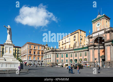 Convitto Nazionale Vittorio Emanuele II in the historic centre, Piazza Dante, Naples, Italy Stock Photo