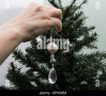 Decoration Christmas tree Stock Photo