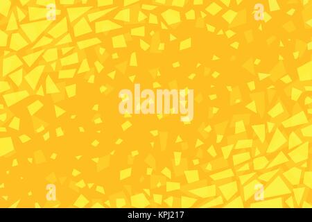 Cracked yellow background Stock Vector