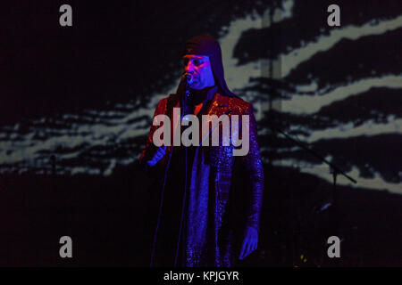 Zagreb, Croatia. 15th December, 2017. Laibach, Tvornica Kulture, Zagreb – photo: Deyan Baric – Credit: Deyan Baric/Alamy Live News Stock Photo