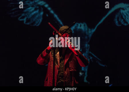 Zagreb, Croatia. 15th December, 2017. Laibach, Tvornica Kulture, Zagreb – photo: Deyan Baric – Credit: Deyan Baric/Alamy Live News Stock Photo