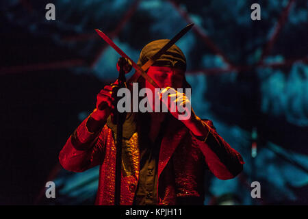 Zagreb, Croatia. 15th December, 2017. Laibach, Tvornica Kulture, Zagreb – photo: Deyan Baric – Credit: Deyan Baric/Alamy Live News Stock Photo