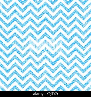 Scratched wavy texture. Seamless pattern. Abstract. Blue scratched waves. Colorful grungy texture. Simple backdrop for decoration, wallpaper, web page Stock Vector