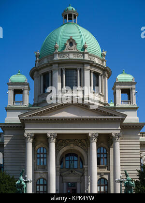 House of the National Assembly of Serbia; Belgrade, Vojvodina, Serbia Stock Photo