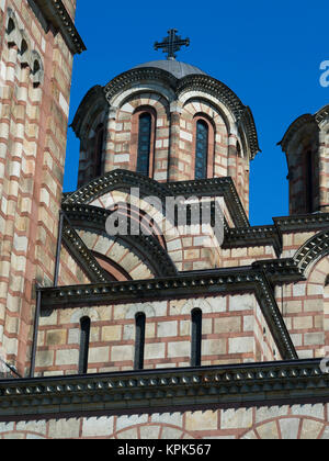 St. Mark's Church; Belgrade, Vojvodina, Serbia Stock Photo