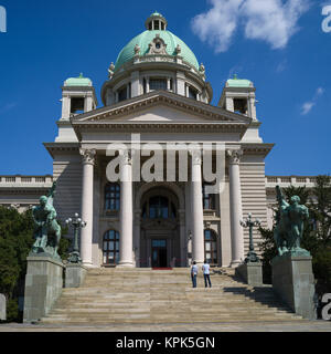 House of the National Assembly of Serbia; Belgrade,Vojvodina, Serbia Stock Photo