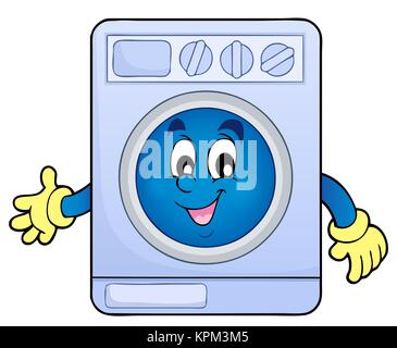 Washing machine theme image 1 Stock Photo