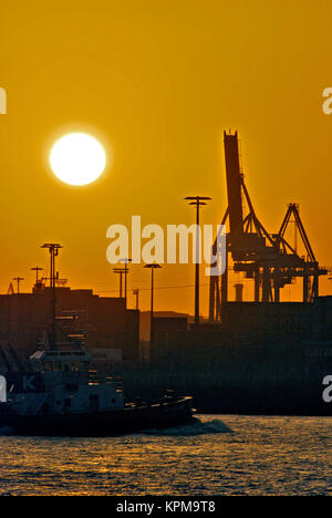 Hamburg, one of the most beautiful and most popular tourist destinations in the world. Stock Photo