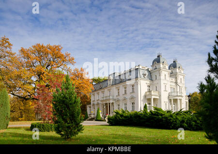 Epstein's palace in Teresin (built 1890-1900) nearby Sochaczew. Masovian voivodship. Poland Stock Photo