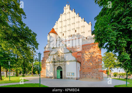 Parish Church St. James the Apostle 16th c.), town of Wagrowiec (german: Wongrowitz), Greater Poland voivodeship, Poland, Europe. Stock Photo