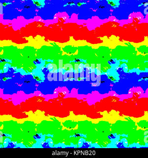 Colorful Digital Abstract Collage Stock Photo