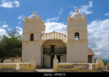 colonial church in molinos,argentina Stock Photo