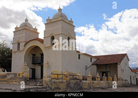 colonial church in molinos,argentina Stock Photo