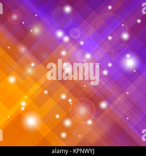 Abstract Elegant Blurred Orange Purple Background Stock Photo