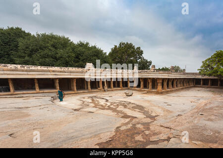 Asia, India, Andhra Pradesh, Lepakshi,Veerabhadra Temple Stock Photo