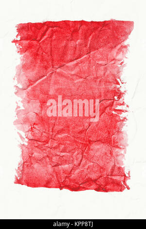 red color abstract over paper as background Stock Photo