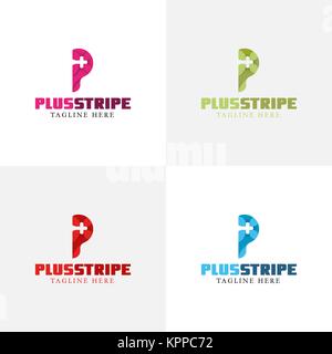 P Letter Logo, Vector, Illustration, Eps File Stock Vector