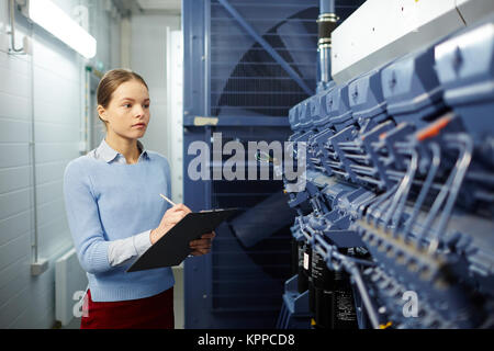 Characteristics of equipment Stock Photo