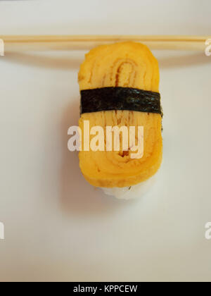 Tamago Nigri on a plate Stock Photo