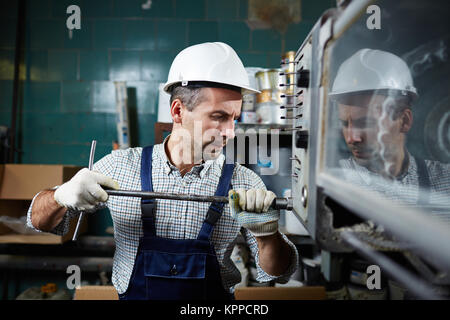 Machine repairing Stock Photo