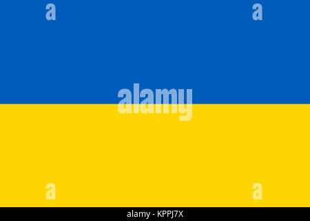 Illustration of the National Flag of Ukraine. The Flag of Ukraine ...