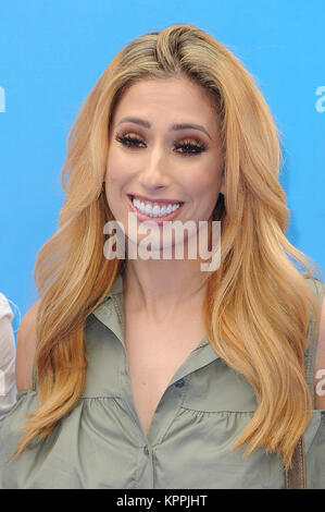 Stacey Solomon attends the UK Gala Screening of Finding Dory at Odeon Leicester Square in London. 10th July 2016 © Paul Treadway Stock Photo