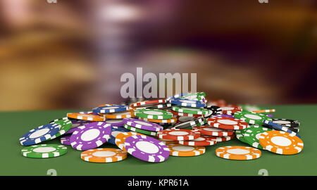 concept of gambling Stock Photo