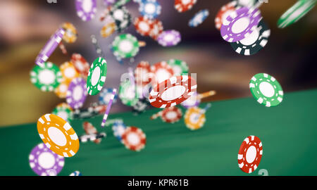 concept of gambling Stock Photo