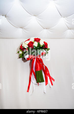 Beautiful wedding bouquet Stock Photo