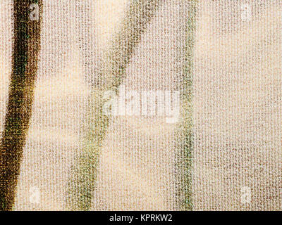 textile - transparent light brown silk fabric Stock Photo