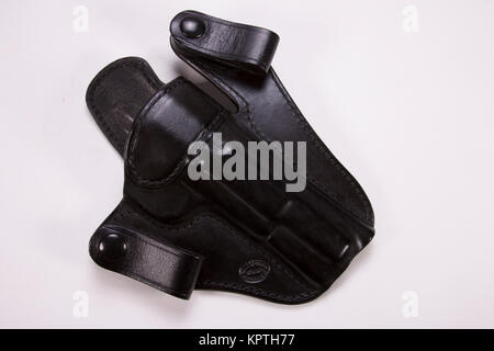 Milt Sparks Leather Holster Stock Photo