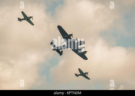 Battle of Britain memorial flight Stock Photo