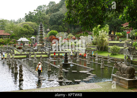 Taman Tirta Gangga Water Palace, Karangasem, Bali, Indonesia Stock Photo