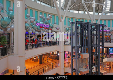 View of Petrosains, The Discovery Centre, a science and technology museum located in Kuala Lumpur, Malaysia Stock Photo