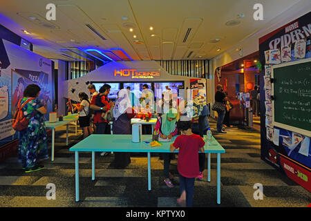 View of Petrosains, The Discovery Centre, a science and technology museum located in Kuala Lumpur, Malaysia Stock Photo