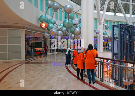 View of Petrosains, The Discovery Centre, a science and technology museum located in Kuala Lumpur, Malaysia Stock Photo