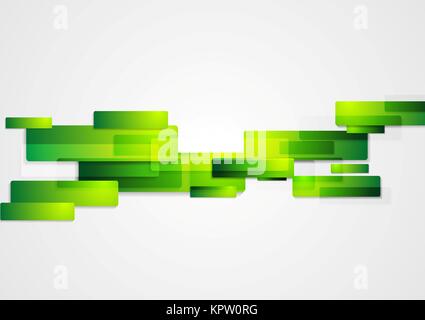 Green abstract hi-tech motion background Stock Photo