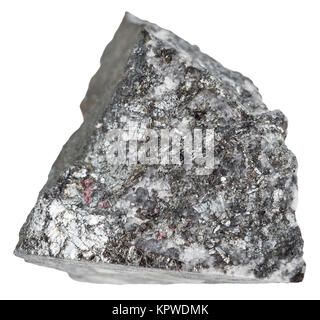 specimen of stibnite (antimonite, antimony ore) Stock Photo