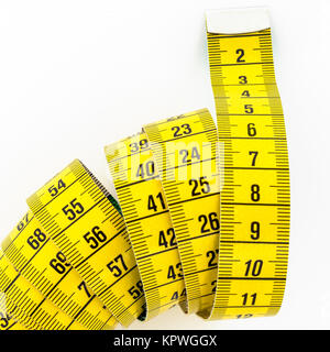 Measure tape Stock Photo