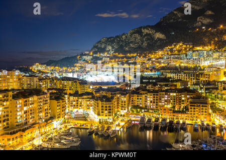 Fontvieille Monaco Stock Photo