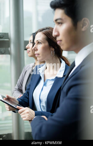 Business team inside office Stock Photo