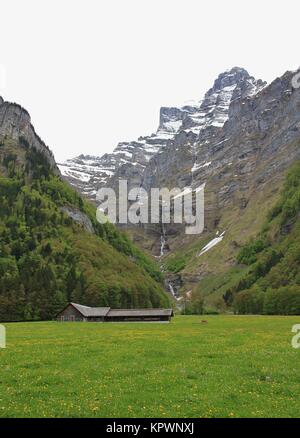 Springtime in the Kloental valley Stock Photo - Alamy