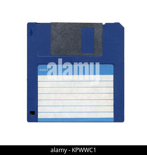 Magnetic floppy disc Stock Photo