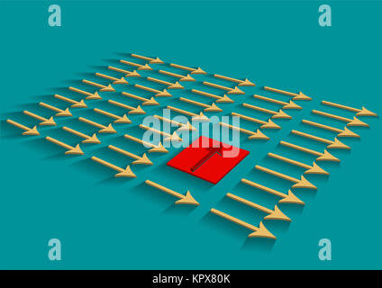 change. abstract concept Stock Photo