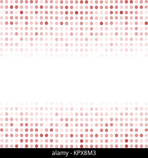 Halftone Patterns. Pink Dotted Background Stock Photo